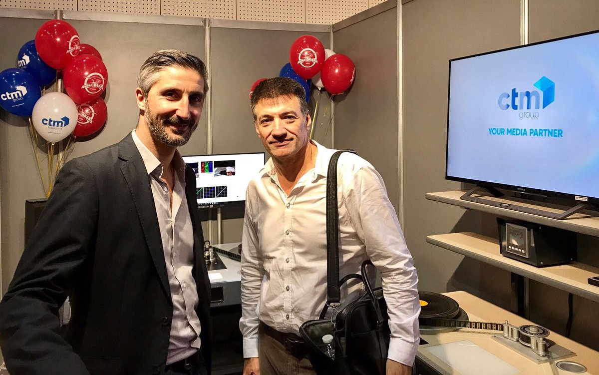 CTM_Solutions's tweet photo. #SATIS2017 : c'est parti ! Nous vous attendons aujourd'hui jusqu'à 22h et demain sur notre stand A12 #ctmgroup #debrie #equipementfilm
https://t.co/4wKdPnFGDS https://t.co/OlOy6TBFgb