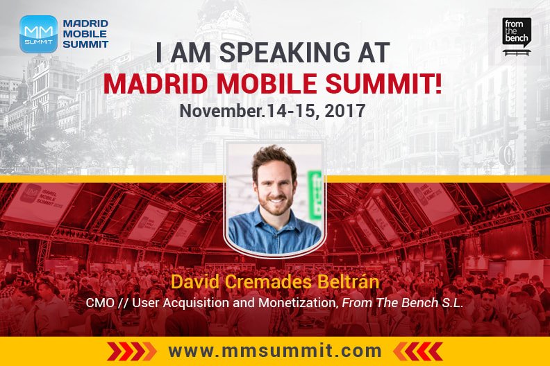 Do you want to hear about how we've become a successful business? Come and watch our CMO speak in the #MadridMobileSummit at 11:50 a.m.