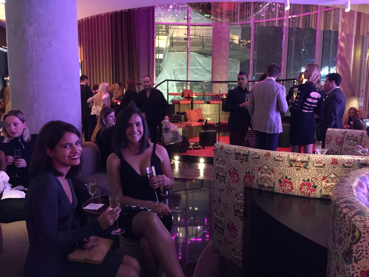 Future54London's tweet photo. Wonderful evening yesterday celebrating the opening of The Perception at @WLondonHotel https://t.co/vLPXuAJQRE #whotellondon #theperception #reveal https://t.co/oO5gqci33j