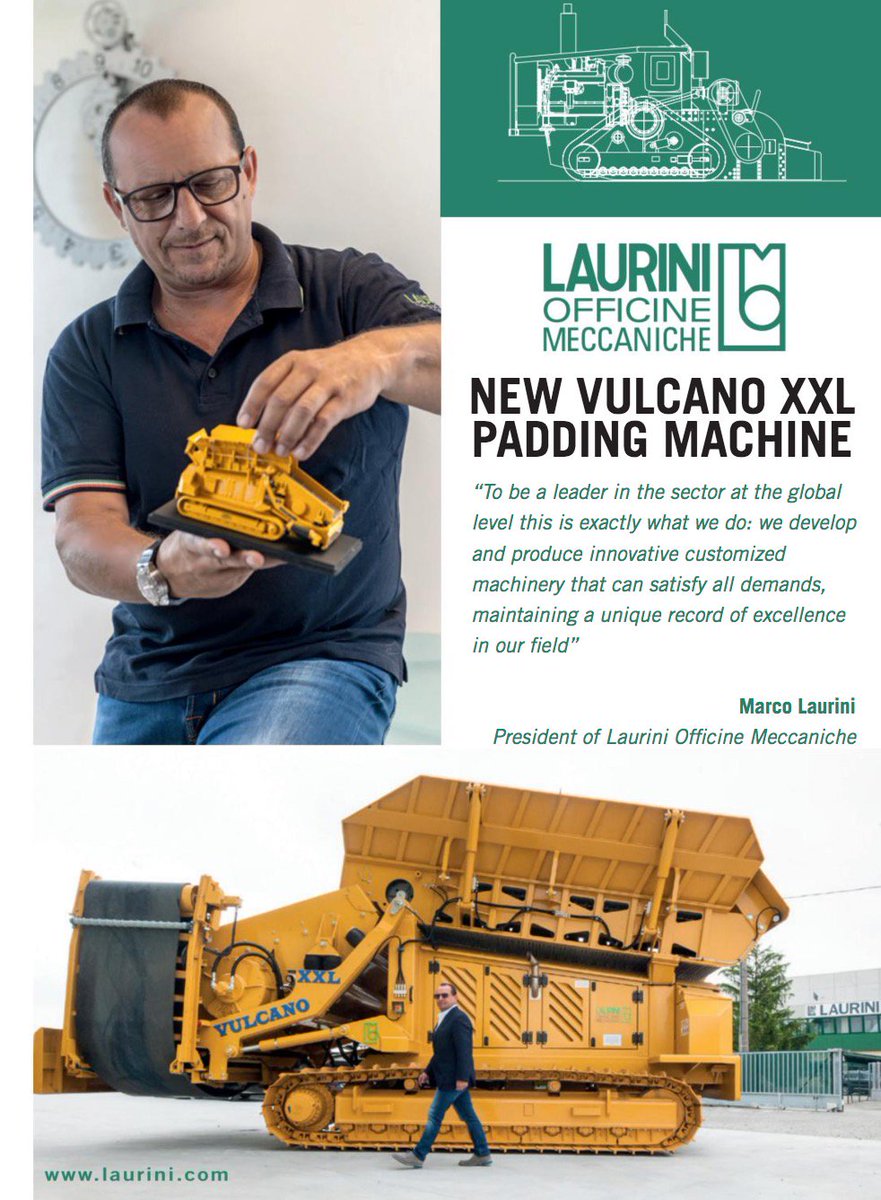 LauriniOfficine's tweet photo. THE IPLOCA YEARBOOK 2017-2018: there is our #Vulcano XXL #PaddingMachine!
#press #laurini #pipeline #company #business #iploca #magazine #guide #italy #italiancompany #follow #padding #machine #today #news #tweet https://t.co/mmfAfp2lUY