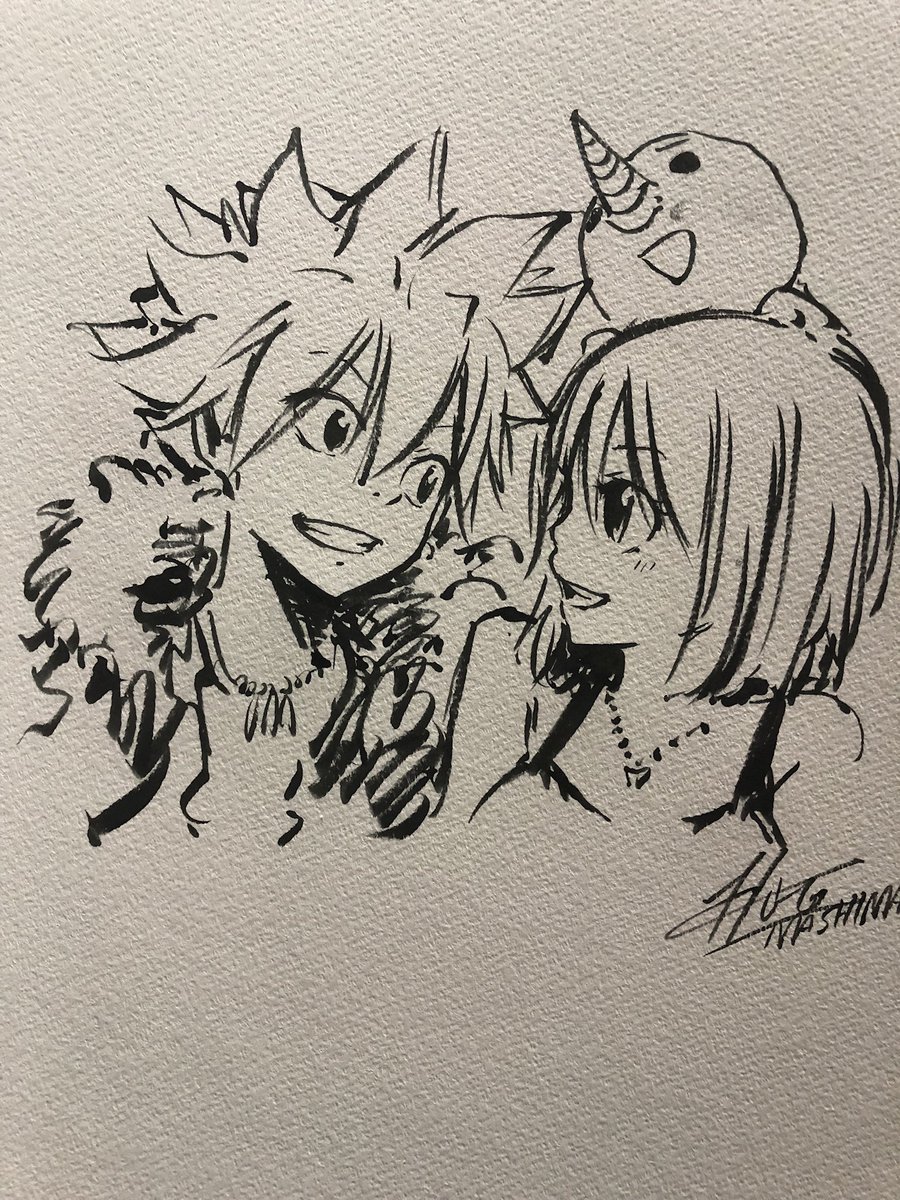 真島ヒロ 落書き