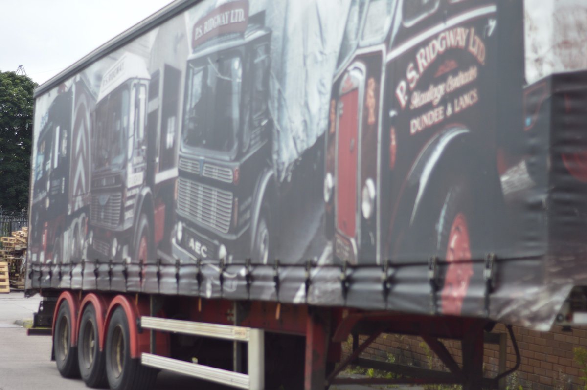 heritage trailer to celebrate my old mans 50 years in transport happily retired now