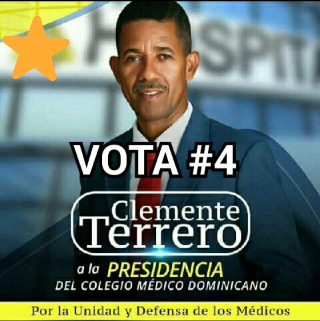 RdGenteMorada's tweet photo. Apoyamos un candidato al Colegio Medico que ama a los medicos, no apoyamos el caos y el desorden CLEMENTE TERRERO PRESIDENTE https://t.co/PRdmaN9pL1