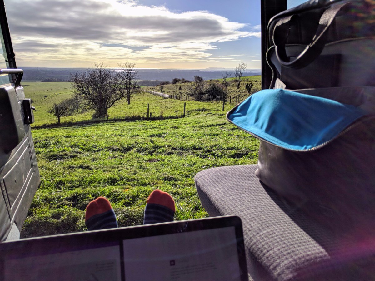 Headed to hills for the afternoon - #ThisIsMyOffice @knomo <a href="/Surface_UK/">Surface UK</a>