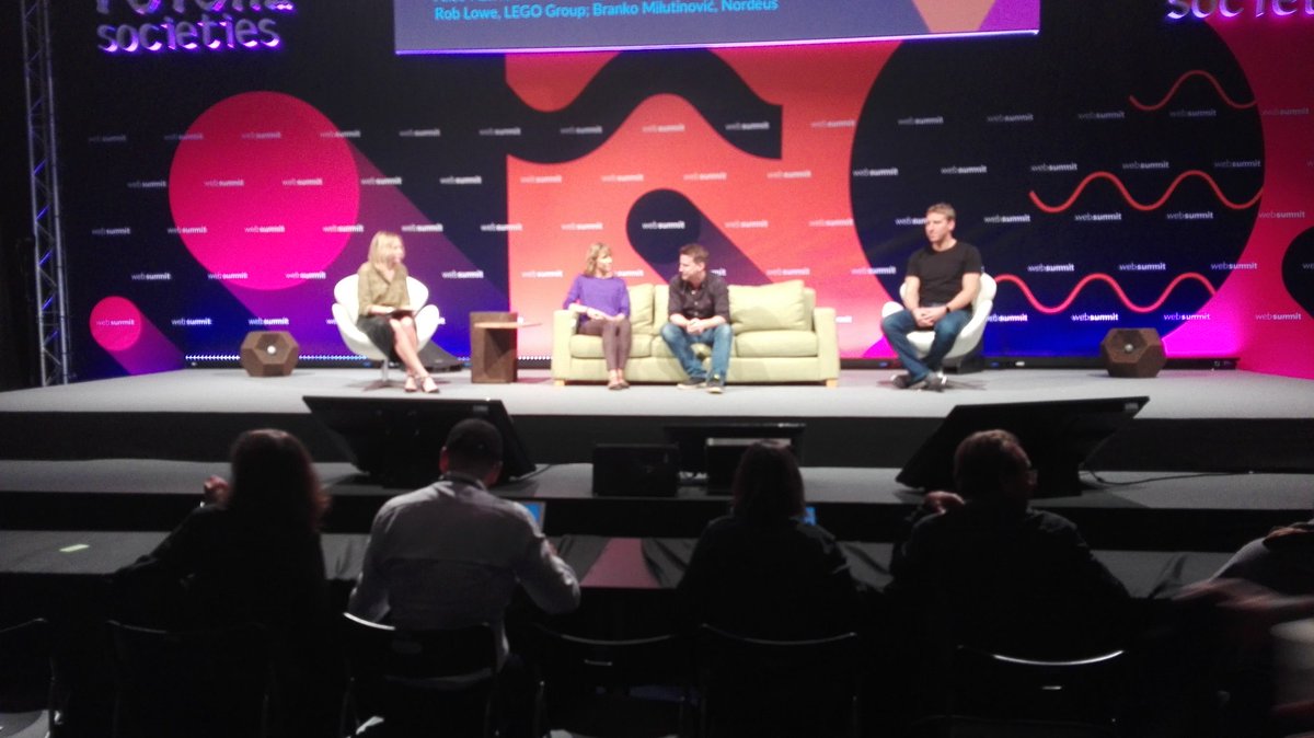"Have we lost our sense of fun and play?" Attending a panel with <a href="/RobLowe/">Rob Lowe</a> from #LEGO for <a href="/Bricktopia/">Bricktopia</a> and <a href="/BrickCamp/">BrickCamp</a> #websummit2017