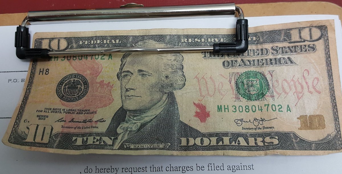 Some counterfeit bills have been reported in Henryetta.  See more at thehenryettan.com