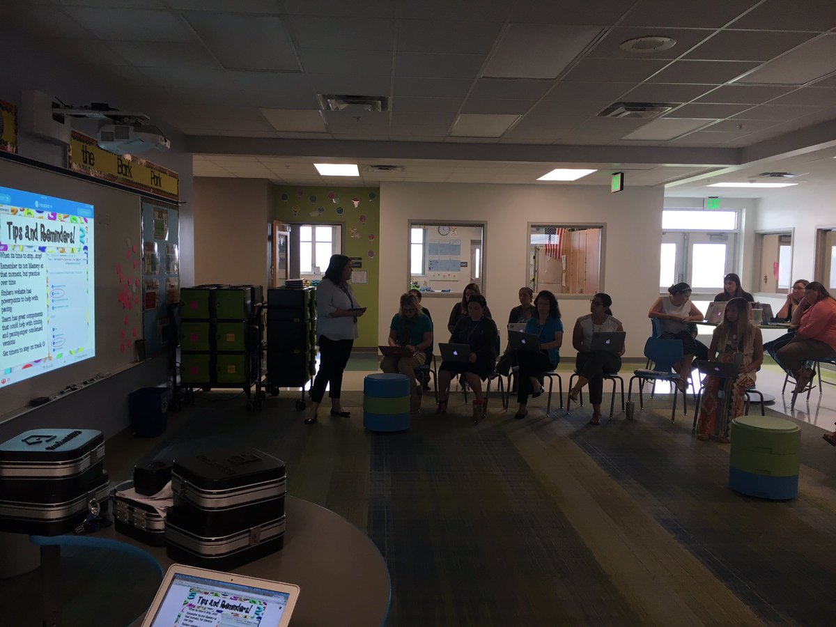 Natalie and Melissa leading "Pacing and Timing" tips and strategies within Eureka for our AMAZING <a href="/BexleyElem/">Bexley Elementary School</a> Bulldogs #PascoMath