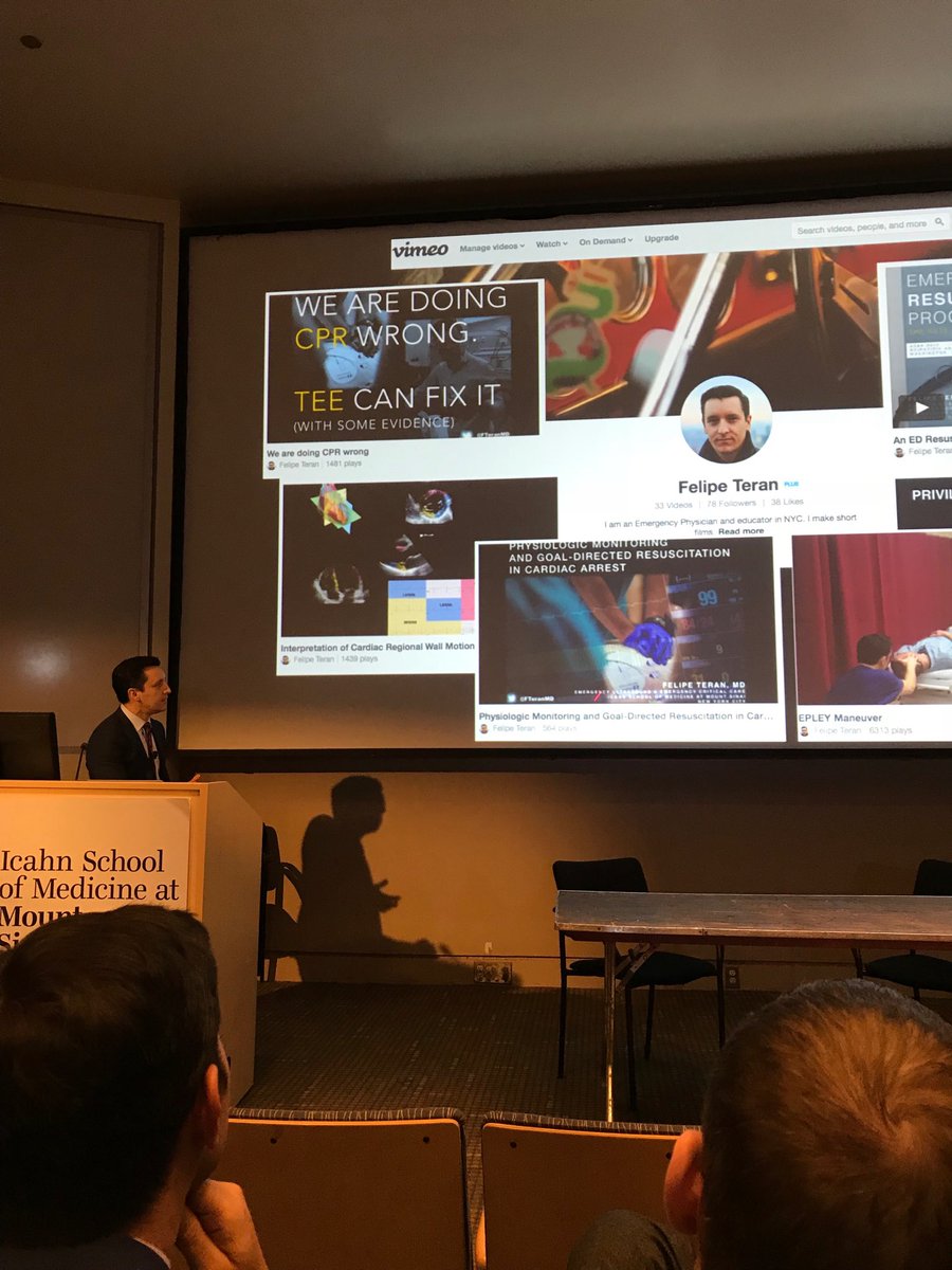 Felipe Teran back at Mount Sinai - how to become an expert.