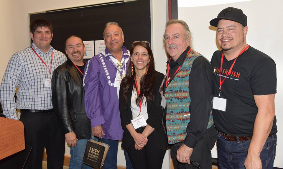 SustainOntario's tweet image. Here our amazing speakers from the " Decolonizing Land and Food: What that looks like in Ontario" session! #BringFoodHome2017