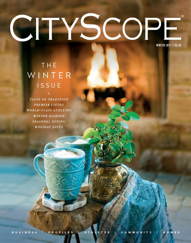 Coming Soon - our 2017 Winter issue will be available in stores or online soon at cityscopemag.com! Don't miss the season's best trips, fashion, dining, gifts, and more! #chattanooga #cityscopemagazine