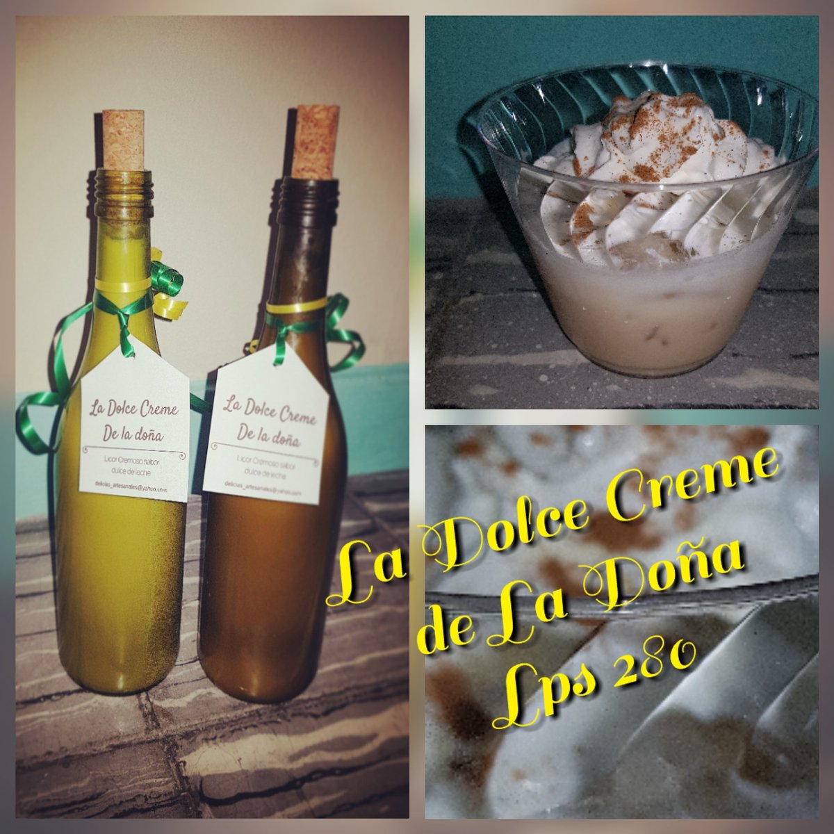 Julieth_hn's tweet image. Amigos de #Tegucigalpa ojalá puedan apoyarme comprando esta deliciosa bebida. L280 la botella es un licor cremoso sabor dulce de leche #VaQuerer?
Gracias por sus RTs cositas.

Cualquier cosa what's 3309 1509
Acepto pago con Tarjeta