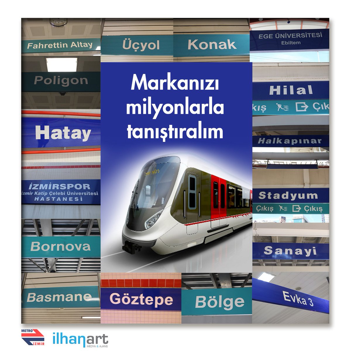 İzmir Metro'nun tüm istasyonlarında yer alın, markanızı duymayan kalmasın!

0232 472 11 74

#360dereceajans #metroreklamları #metroreklamı