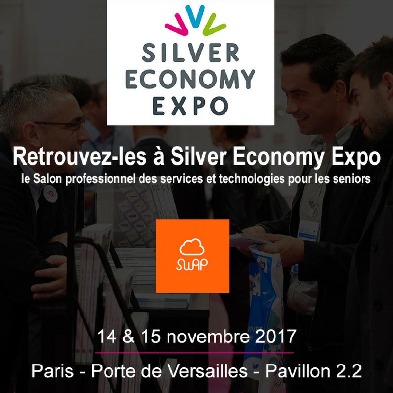 SilverXpo's tweet photo. Retrouvez @SwapAssist à #SilverExpo les 14 et 15/11 > Invitation gratuite https://t.co/MNbJd4HEWB https://t.co/VALH7gvXHK