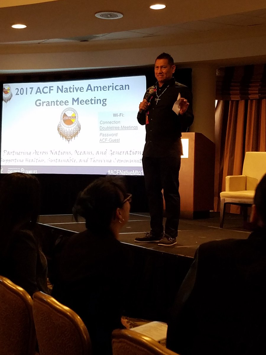 rominek60's tweet photo. Chance Rush, MC at ADD Grantee  Meeting #ACFNATIVEMTG17 https://t.co/FAjhTfup9T