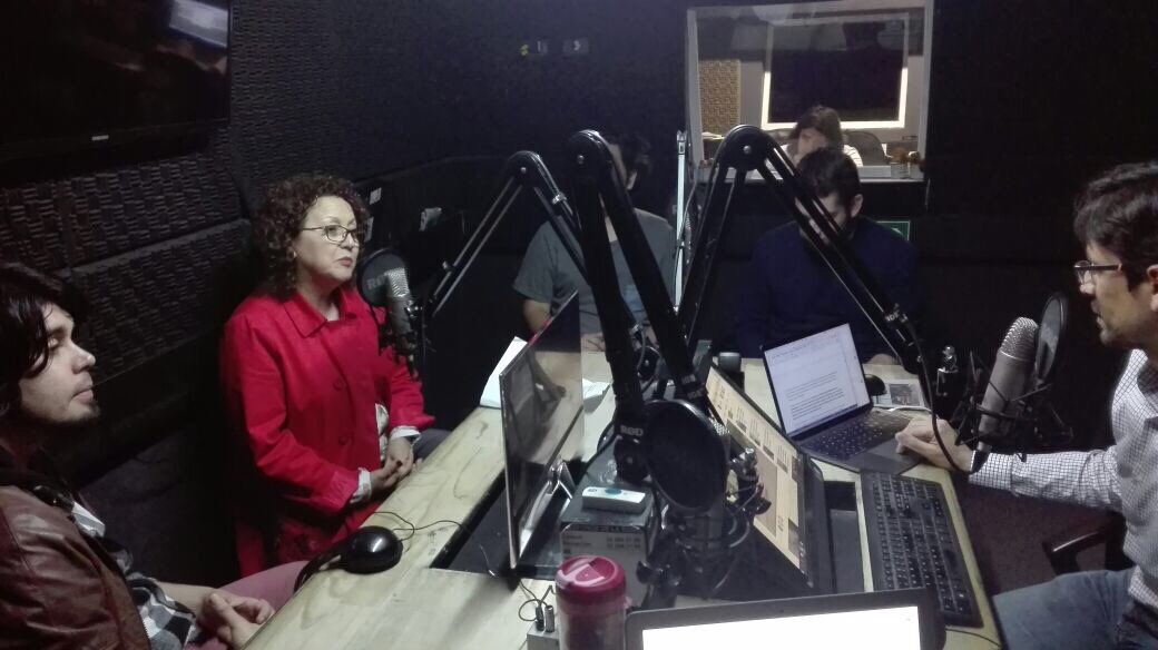 Organizadores y expositores de la XXV <a href="/FeriaSoftware/">Feria Software USM</a> USM conversando en #LQEradio ¡estamos al aire por <a href="/RadioValparaiso/">Radio Valparaíso</a>!