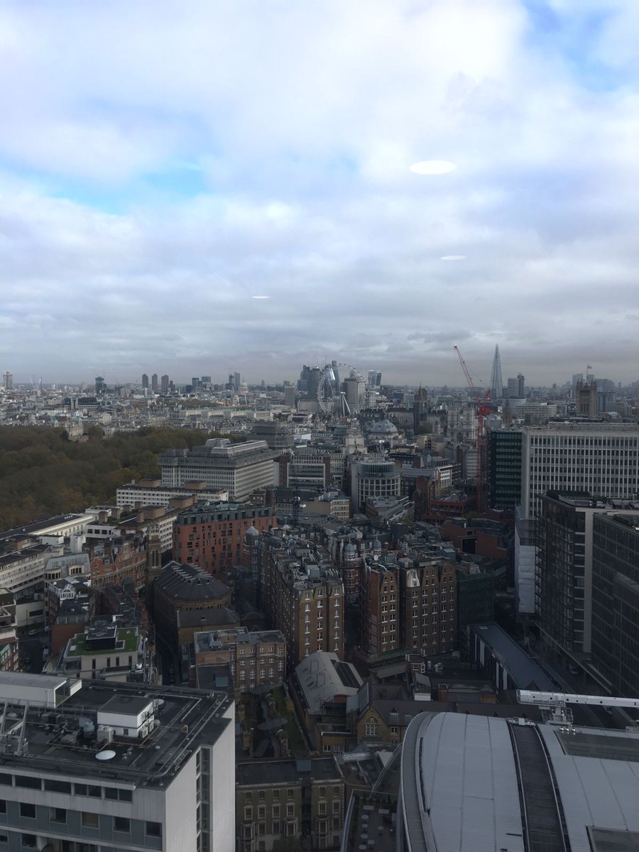 Up in London today, at the @homeaway #Openhouse to help strengthen our partnership. All the way up on level 24!