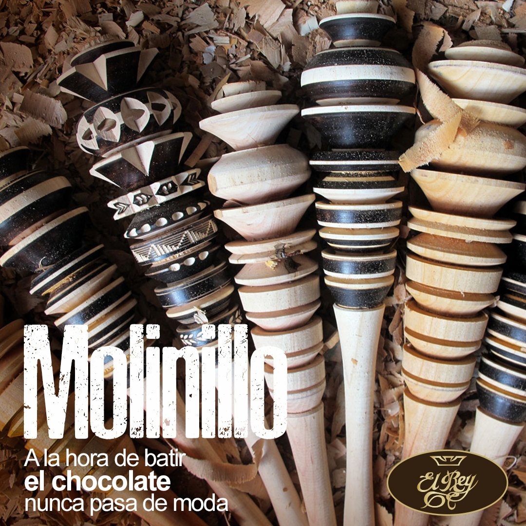 El chicoli o molinillo, uno de los batidores de chocolate más antiguos