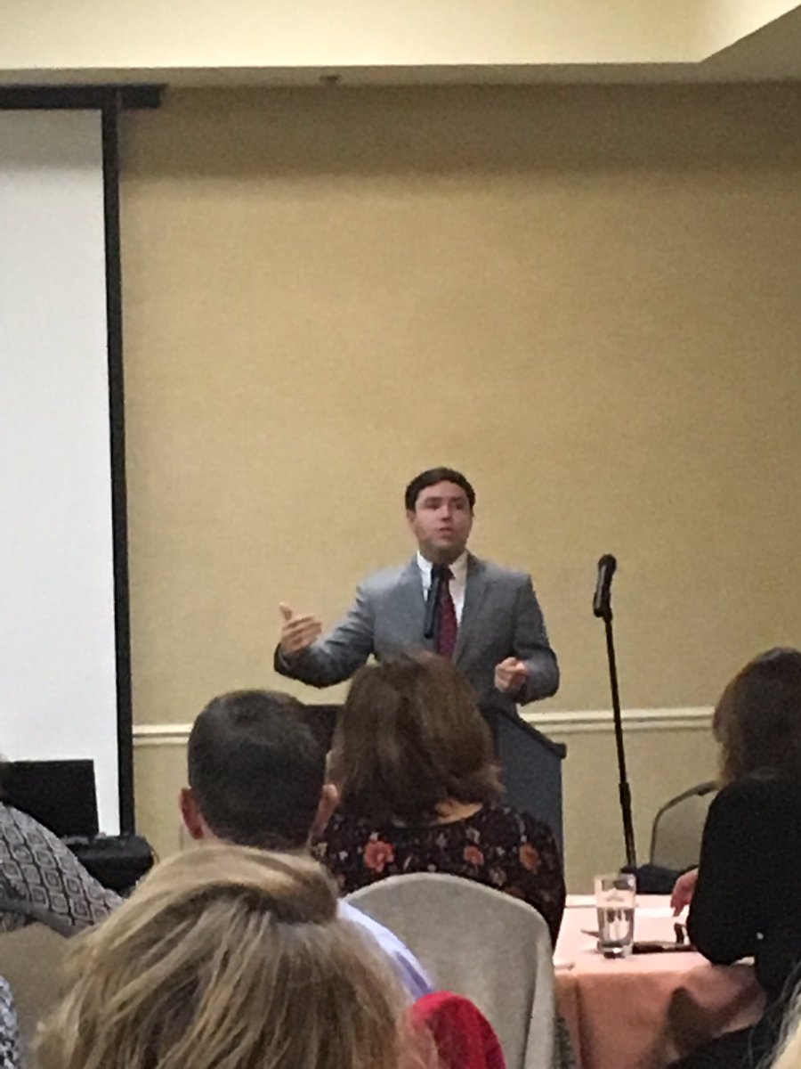 Taking time for professional growth this morning in Kitty Hawk listening to State Superintendent- Mark Johnson #NERESA #fallconference #nenced #PCS_NC