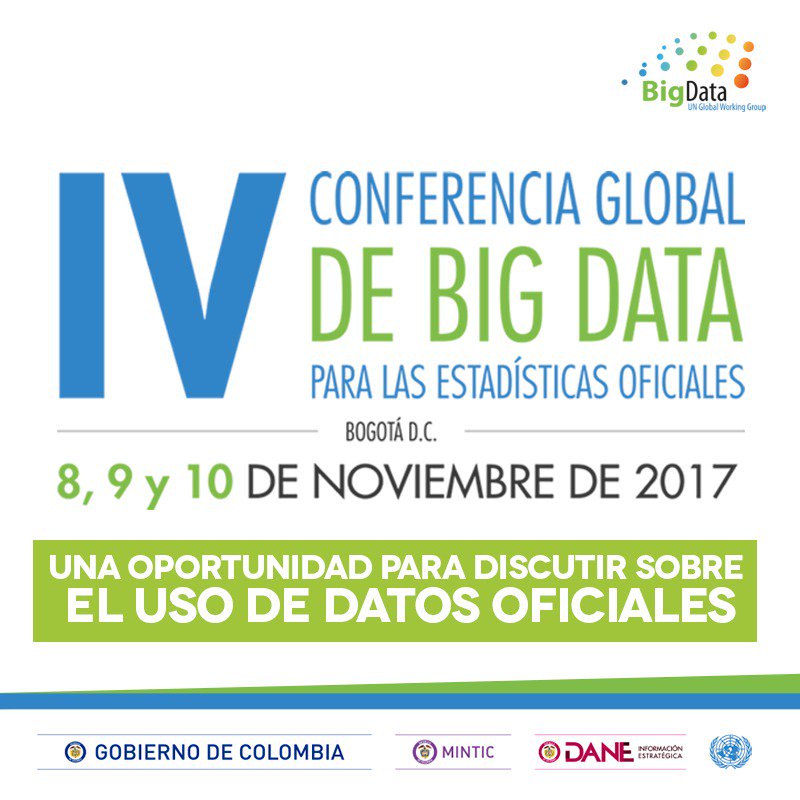 Sigue conectado con la transmisión #EnVivo de la IV Conferencia Global #UNBigData2017 y no te pierdas ni un solo detalle de la agenda. Streaming: bit.ly/UNBigData2017