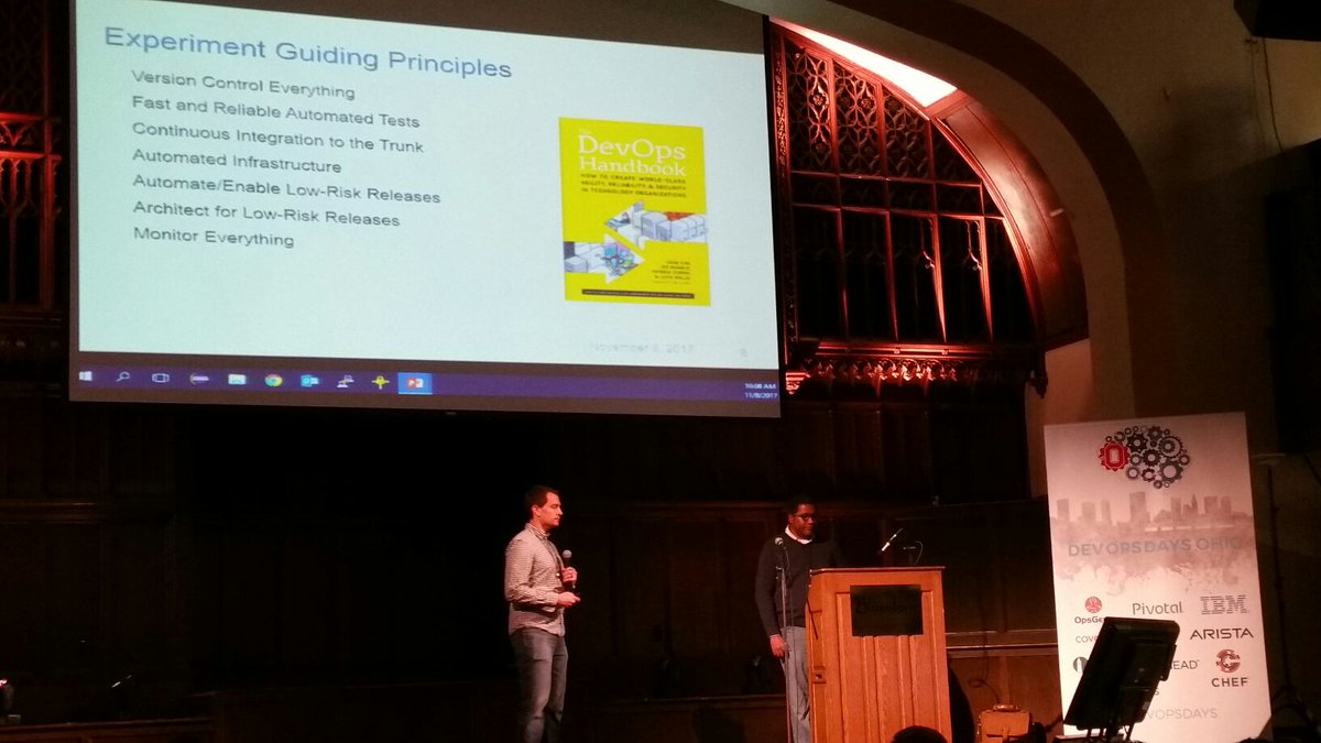 DonMillerIT's tweet image. Representing @agilecincinnati at @DevOpsDaysOhio today! #agilecincy #DevOpsDays #DevOpsDaysOhio