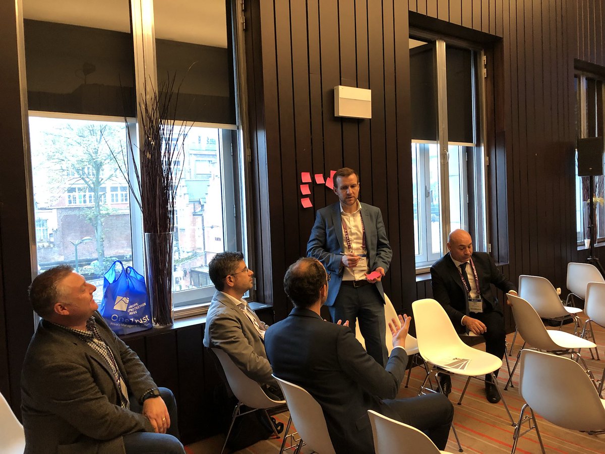 USCC_Europe's tweet image. Great discussion at @PrivacyPros #DPC17 as we presented the #pbdlab winning work and brainstormed #privacybydesign solutions!