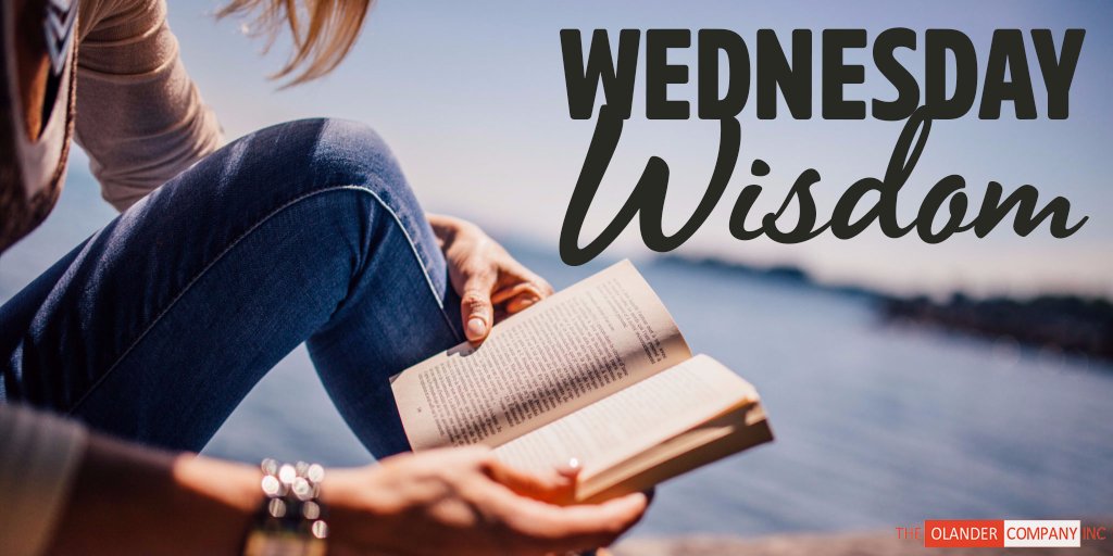 “Better to be wise by the misfortunes of others than by your own.”-
AESOP #WednesdayWisdom #OlanderProud