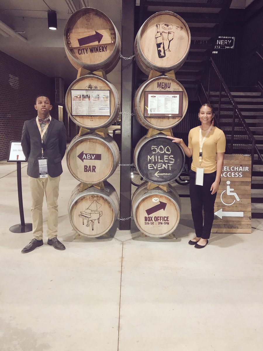 americanexplore's tweet photo. The Arthur M. Blank Family Foundation Film Series presented the Georgia documentary premiere of "500 Miles Project". Our amazing American Explorers Scholars were honored to be chosen to be greeters, help with set-up and check-in! #AmericanExplorers #500MilesProject https://t.co/NlQPcZ1N6A
