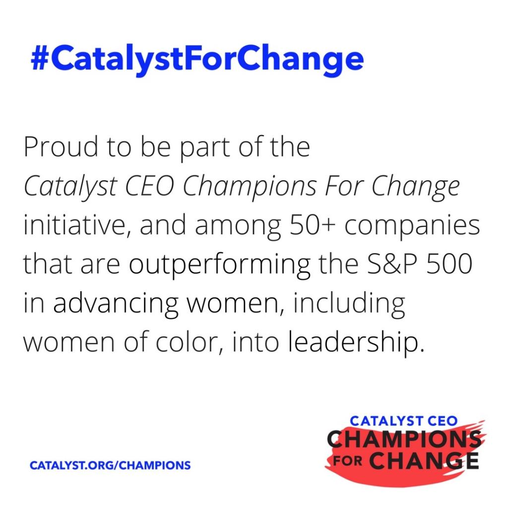 thecampbellsco's tweet photo. Proud that #CEODenise is a #CatalystForChange committed to gender equality, diversity &amp; inclusion. https://t.co/JhfWUa74fe https://t.co/FLGSesVxAN