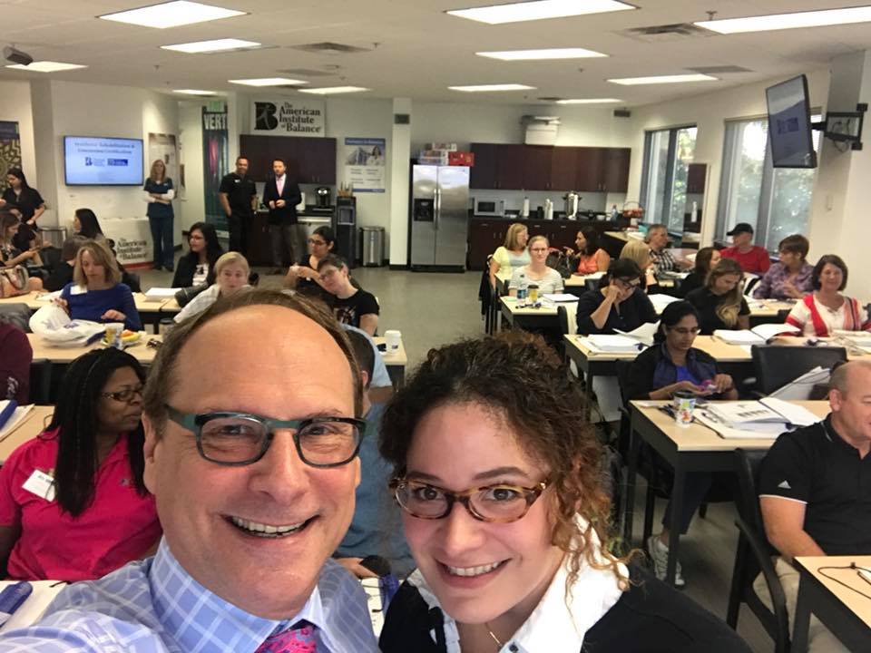 DizzyInstitute's tweet photo. Day #1 Vestibular Rehabilitation and Concussion Certification Workshop. #BecomeAIBCertified  #chooseAIB #EarnCEUs #VestibularRehabilitation #Concussion https://t.co/EMN0w7zZog