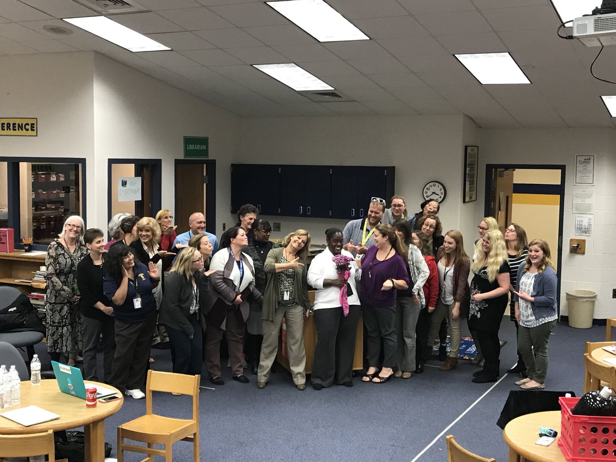 Teacher ambassador of the year! Congrats, Mrs. Angelo!!! #heseaglesrock #todayslearnerstomorrowsleaders