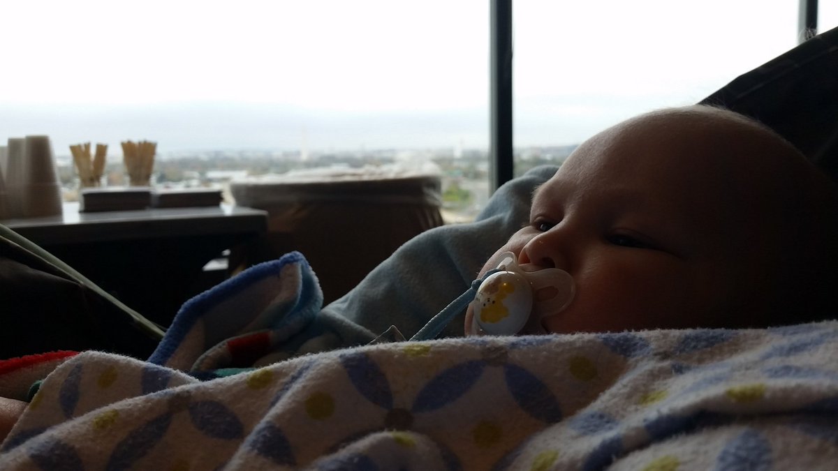 angtheory98's tweet photo. #ACFNativeMtg17 my son's a trooper attending breakout sessions with me! Love seeing other moms and babies too! https://t.co/ldSJUrx3Ke