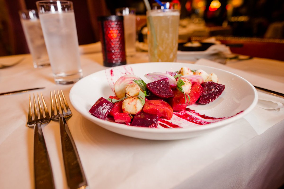 Our Heirloom Beet Salad is pretty in pink. 💕😋 #saladgoals #carnivalechicago #latintwist #GoodEats