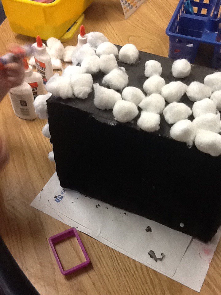 unityheadstart's tweet image. The nature center came to visit our class. We talked about hibernation. We read "Time to sleep" and  our friends made a cave for our bear to sleep #scpsi