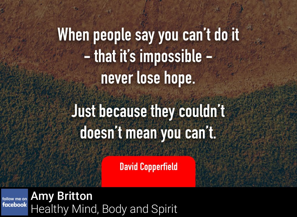 Love the naysayers and use them as motivation!