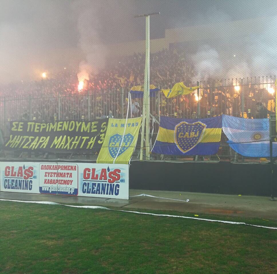 BocaJrsOficial's tweet photo. #Reserva El equipo del Flaco Schiavi perdió 1-0 con Aris Salónica, en Grecia, con un gol de Milovanovic sobre el final del partido. https://t.co/pIO8tzK5mz