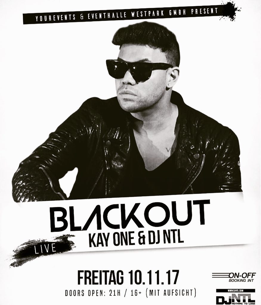 Diesen Freitag ist Kay One in der Eventhalle-Westpark in Ingolstadt!

Eventlink: facebook.com/events/4824609…

Ticketlink: eventim.de/kay-one-live-d…