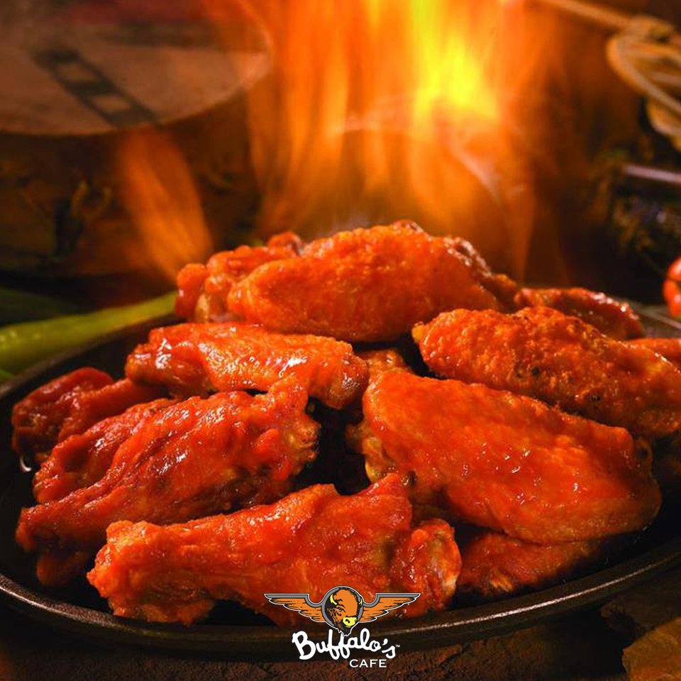 BuffalosCanyon's tweet photo. #WingWednesday!
And we have the wings for you.
#BuffalosCafe - serving you world famous wings... always FRESH, NEVER frozen.
#ItsAWingThing https://t.co/z25olzAeWj