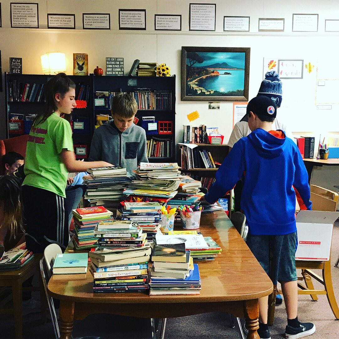 CCMS_Spartans's tweet photo. Our collection day for Alyssa’s Bedtime Stories was a success...and the donations are still coming in! #falconpride #falconscare https://t.co/HiZFfqIsj2
