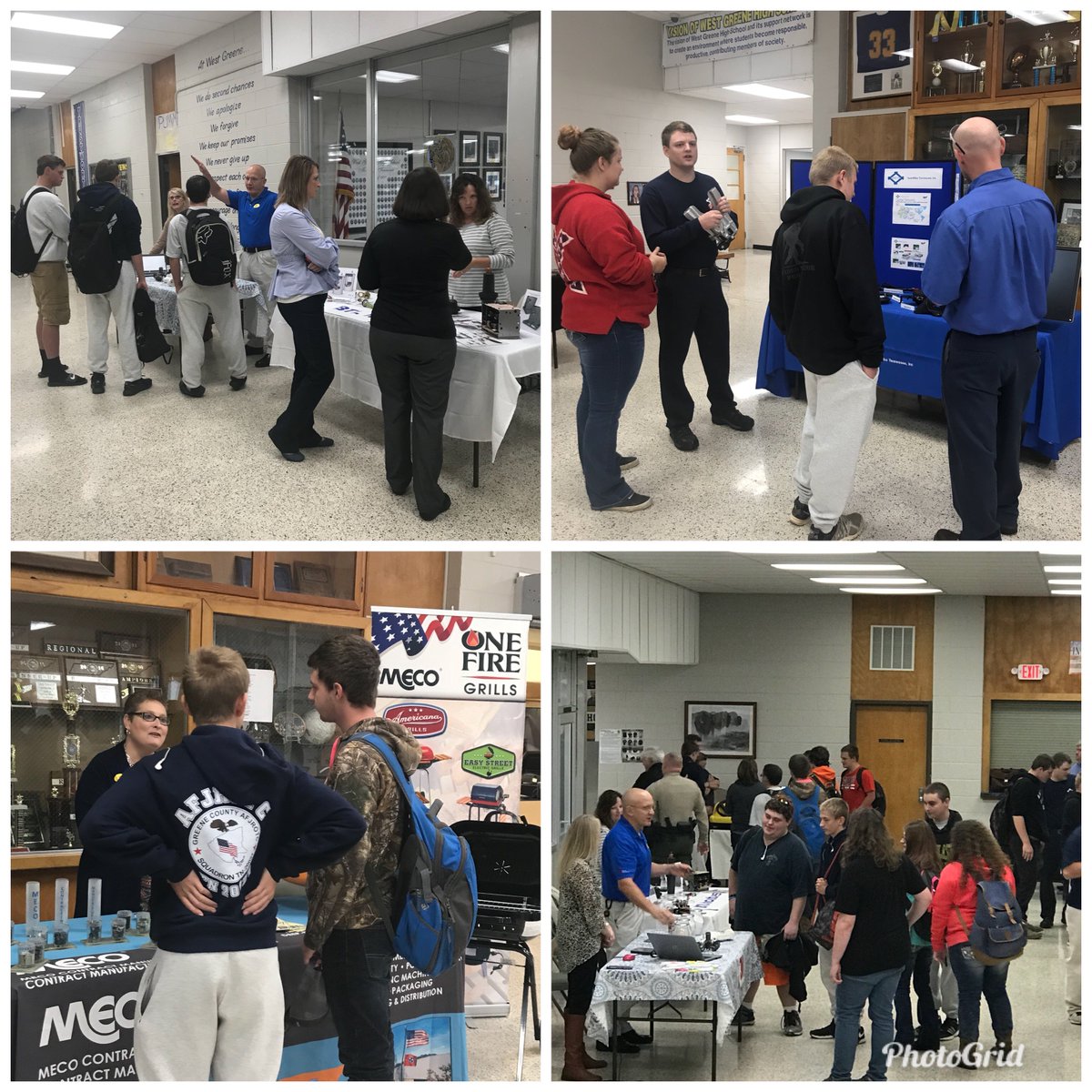 GreeneIndustry's tweet photo. West Greene H.S. students learning about products Made In Greene County! #MadeInTN #GrowInGreene #MadeInGreene https://t.co/0cfVqep1a8