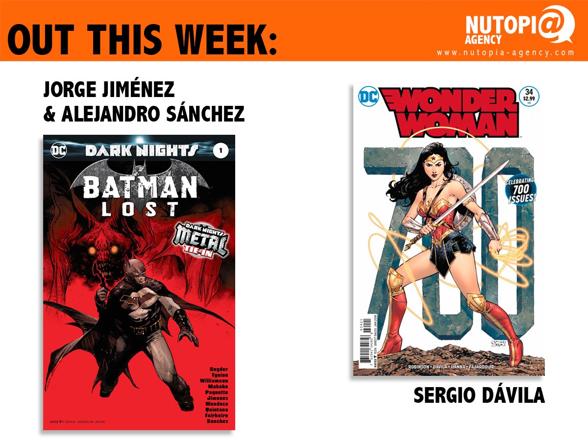 nutopiaagency's tweet photo. OUT THIS WEEK: Wonder Woman &amp; Batman Lost. Get them and just fun. It's that easy. #WonderWoman #Batman #BatmanLost #DC #DCcomics #DCrebirth #DCuniverse #BruceWayne #PricessDiana #Themyscira #Gotham #GothanCity #WarriorPrincess #AmazonPrincess #Comics #Comicbooks #ComicCovers https://t.co/638rVhi7By