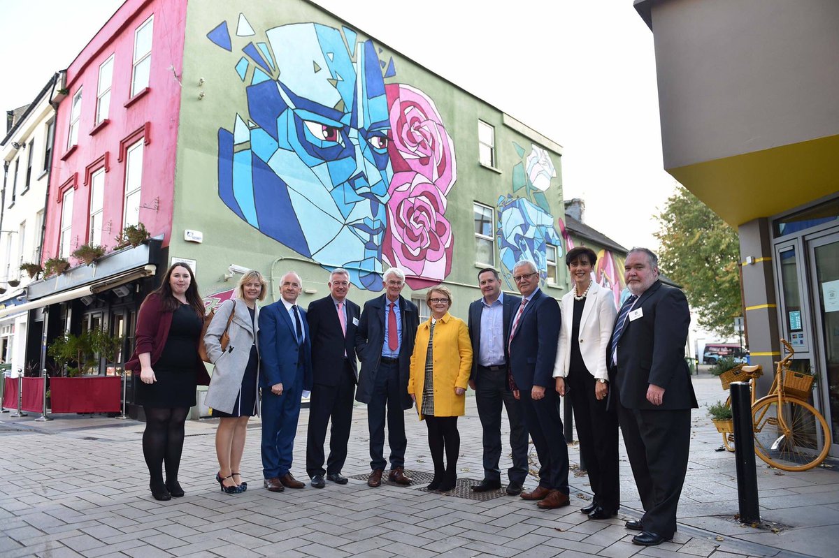 EntaraGroup's tweet photo. Great to host @bankofireland #EnterpriseTown in the @TessQuarter and @HqTralee recently - Good luck #Tralee next week https://t.co/D7WNTXhSvd