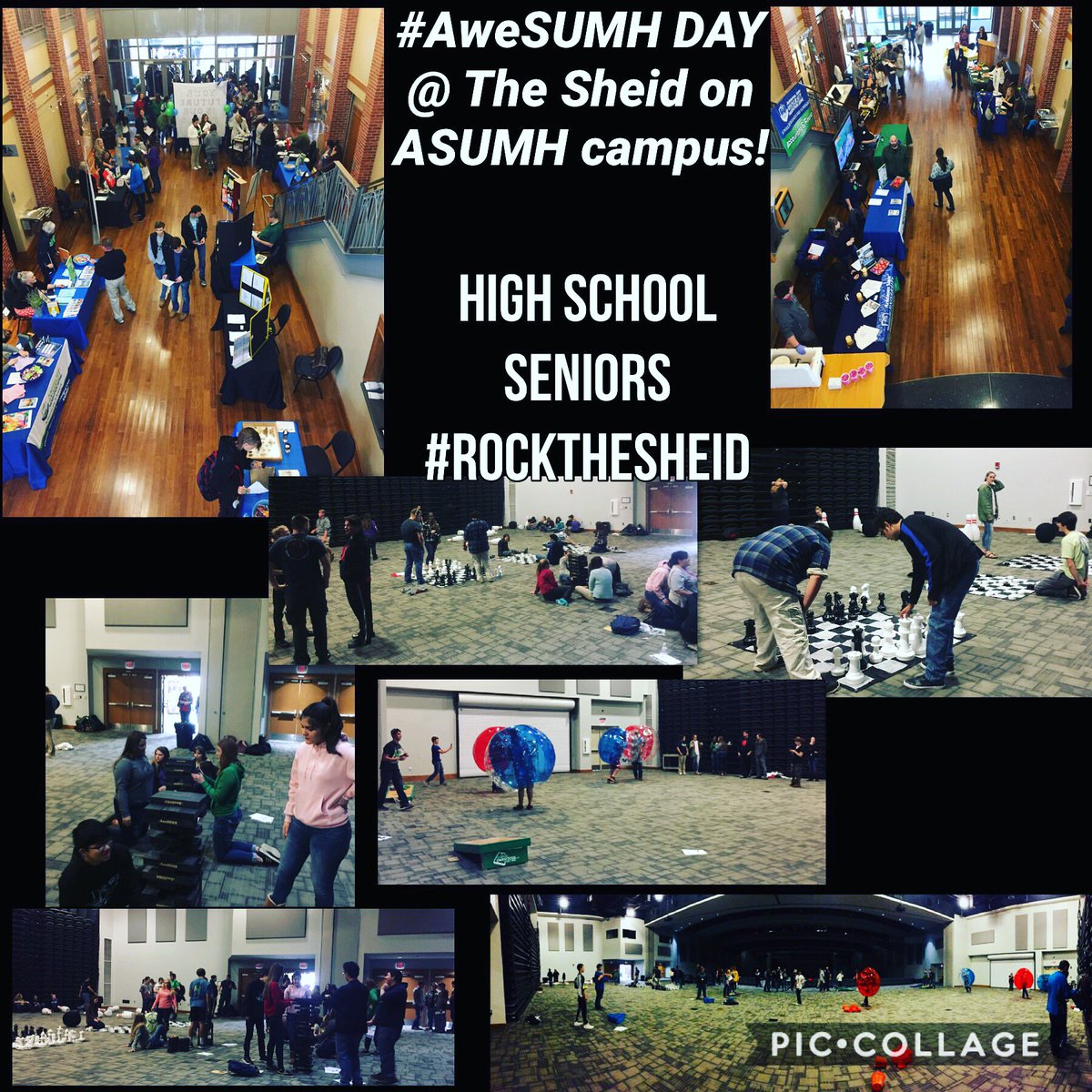 VadaSheidCDC's tweet photo. #AweSUMH Day today @VadaSheidCDC on @ASUMountainHome campus for high school seniors in the Twin Lakes Area! #rockthesheid #thesheid #asumh https://t.co/BIc39XoE8s