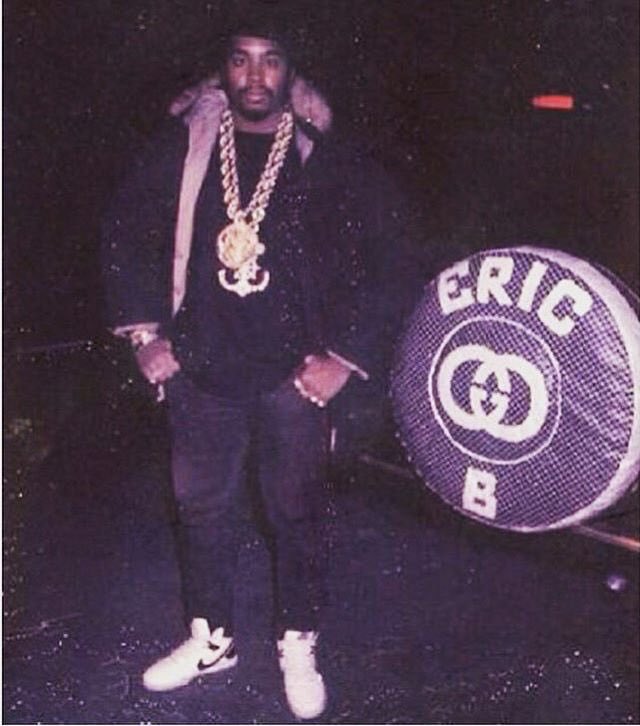 Detroit Griot on X: Eric B. & Rakim wearing Dapper Dan Gucci outfits  posing in front of a Bentley and Mercedes-Benz. This was for the 1988  Follow The Leader photo shoot.  /