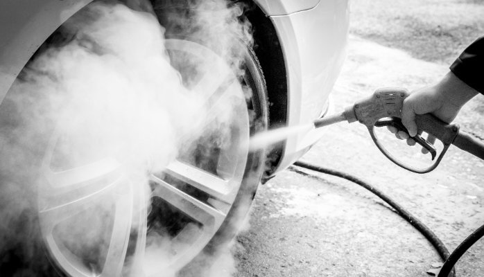 RideKleen's tweet photo. Your wash uses 50 GALLONS of water... we use LESS than 1! How? Simple... Steam baby. 💨💨STEAM>>>water #ecofriendly #RideKleen #mobilecarwash https://t.co/sFgfBLoOEm