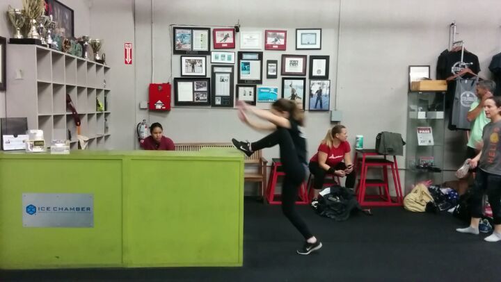 icechamber's tweet photo. Not easy to do at all! Walk and step up half your height without jumping! #gymtricks #icechamber https://t.co/FEVAm6kJSt https://t.co/n2LxWLJ2EQ