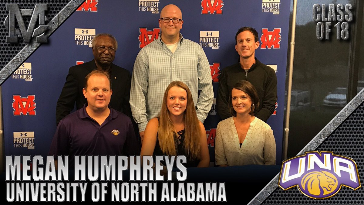 MC_BIGBLUE's tweet photo. Congratulations to Megan Humphreys on signing a Letter of Intent to play tennis at The University of Notth Alabama! #GoJags #RoarLions https://t.co/bG390QCDl4