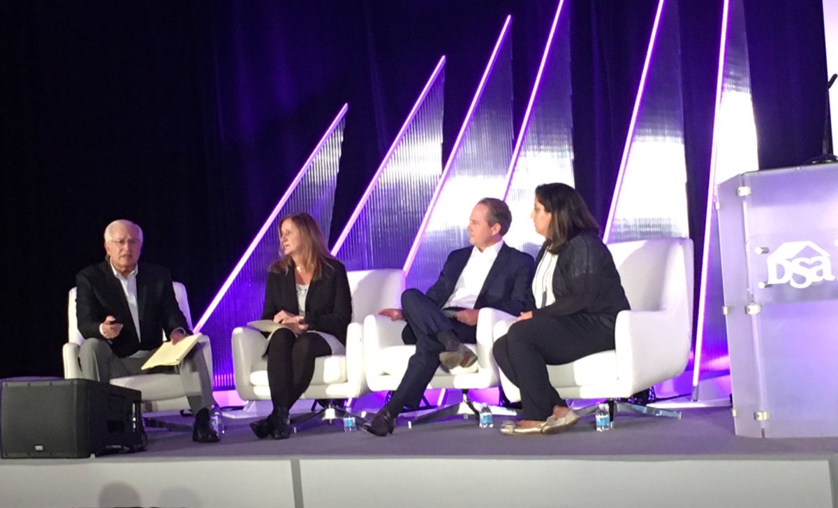 TheDSEF's tweet photo. How does #DirectSelling compete with 24x7x365 online retailers? Panelists Alan Luce, Strategic Choice Partners; Vicki Crittenden, @Babson @babsonmarketing; Dan Chard, @OPTAVIA_tweets @medifast; and Artemis Berry, @NRFnews discuss how to meet the challenge. #DSAFC2017 #DSAFC17 https://t.co/nGlohdgNIX