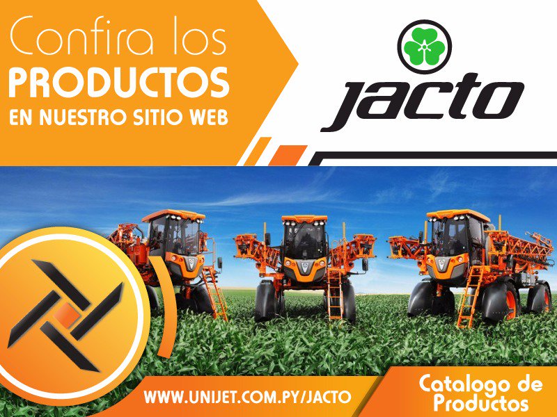 UnijetSA's tweet photo. Catalogo de Productos - JACTO:
Acceda: https://t.co/ixWB26Jj6l

#jacto #unijet #catalogo #productos https://t.co/4zCj7HEtJM
