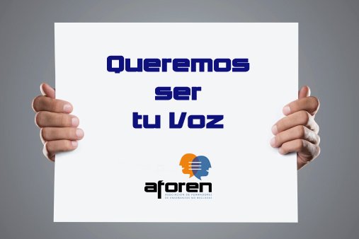 aforen_'s tweet photo. AFOREN, como Asociación de Formadores de carácter nacional, quiere poner voz dentro del mundo de la docencia al colectivo que nunca se cuenta, los docentes. https://t.co/aDZYzmGDNv https://t.co/wsQkefccyW