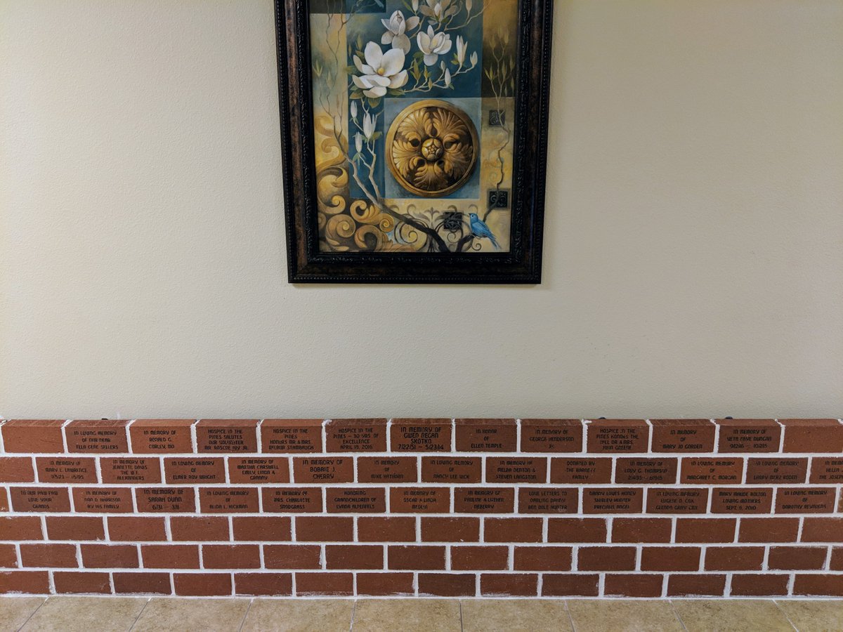 HIPLufkin30's tweet photo. Second phase of our Memorial Wall of Honor has started! Now is your opportunity to reserve your brick honoring or memorializing your loved one. Come by our office to purchase a brick to commemorate a family member or friend. #HITP31 #LaborofLove https://t.co/7H1BitNk4Z
